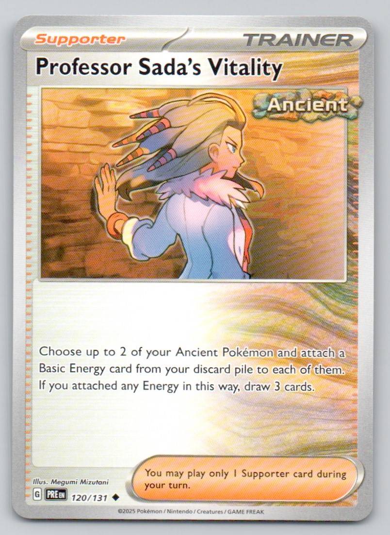 Professor Sada's Vitality 120 NOR Card - Prismatic Evolutions