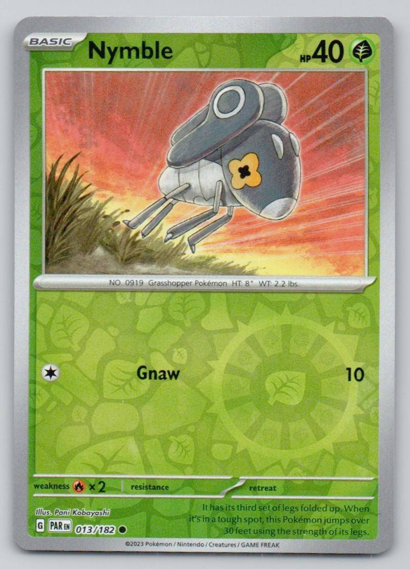Nymble 013 REV Card - Paradox Rift