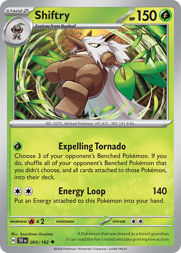 Shiftry 005 NOR Card - Temporal Forces