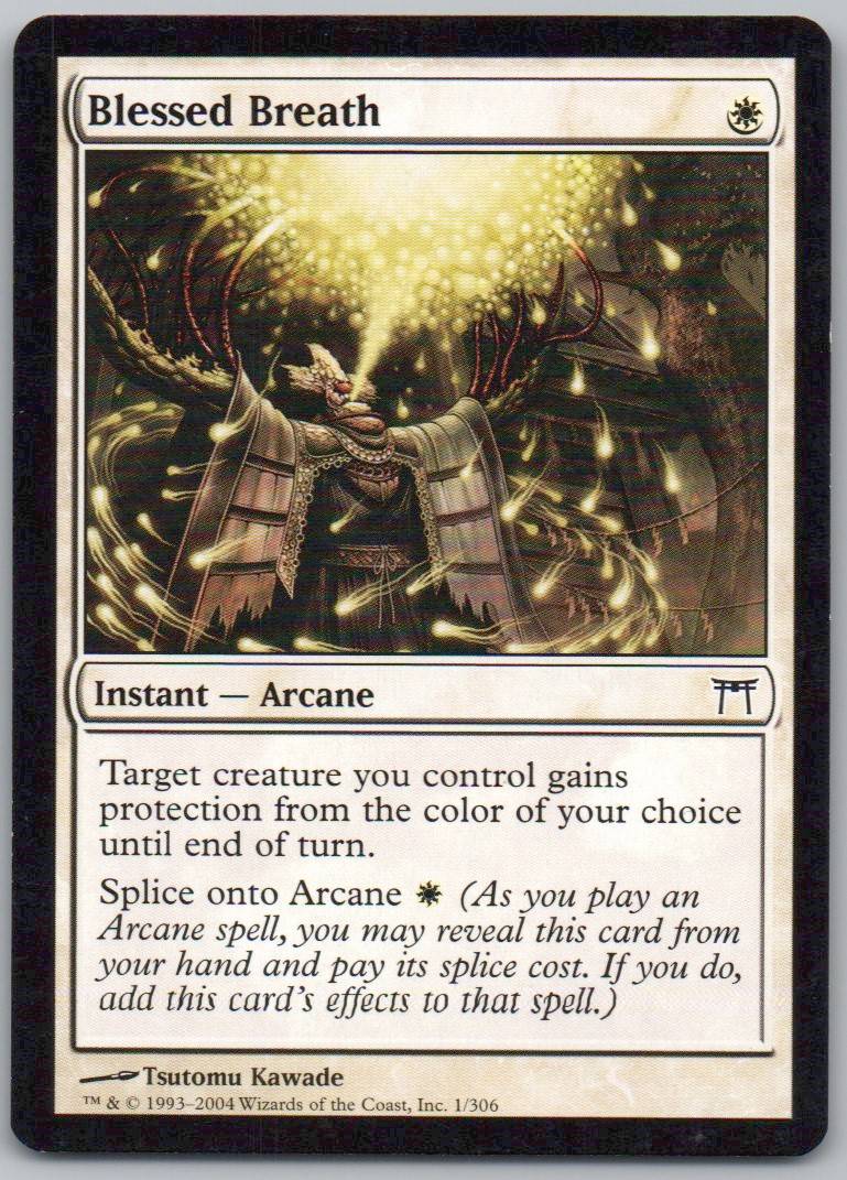 Blessed Breath 1 Normal Instant Card - Champions of Kamigawa