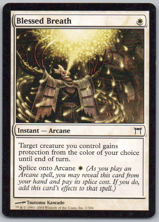 Blessed Breath 1 Normal Instant Card - Champions of Kamigawa