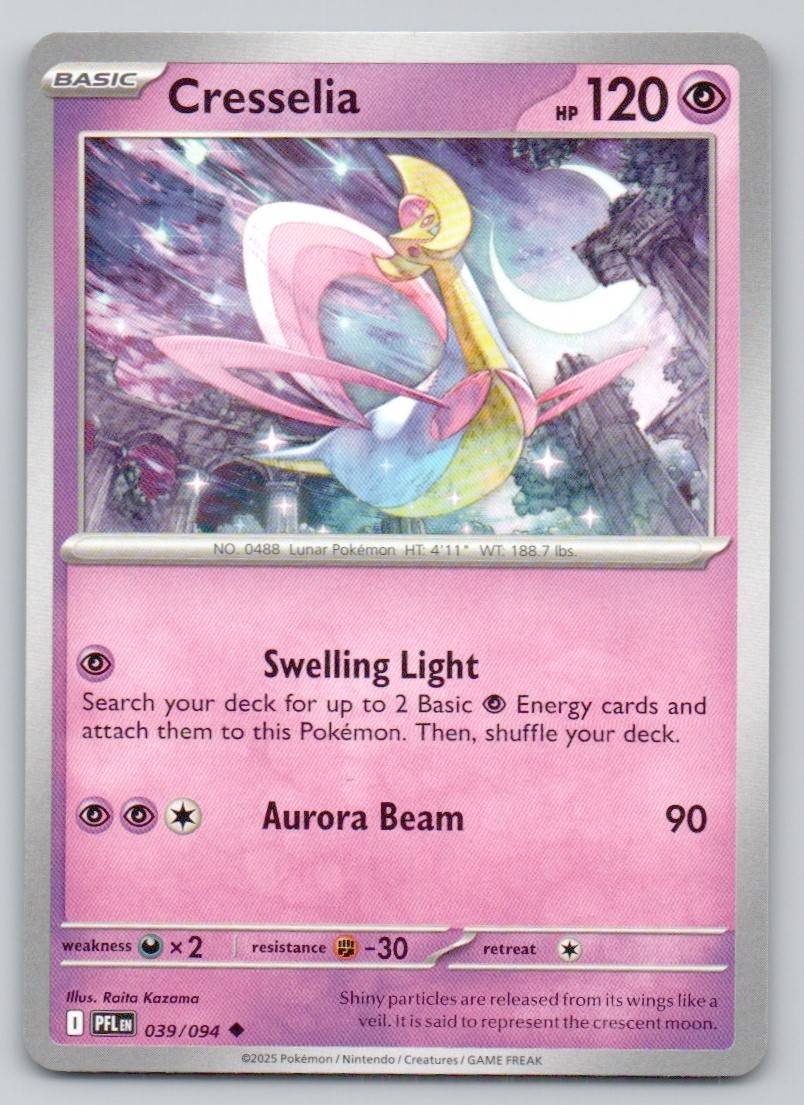 Cresselia 039 NOR Card - Phantasmal Flames