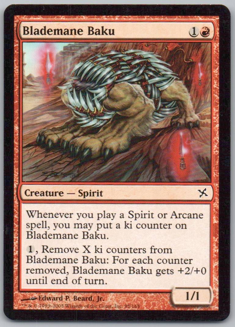 Blademane Baku 95 Normal Creature Card - Betrayers of Kamigawa