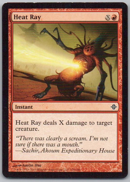 Heat Ray 150 Normal Instant Card - Rise of the Eldrazi