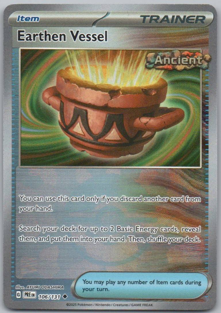 Earthen Vessel (Poke Ball Pattern) 106 HOL Card - Prismatic Evolutions