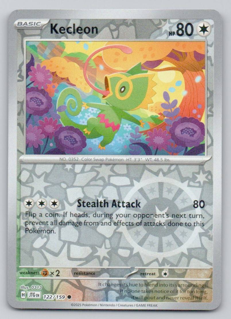 Kecleon 122 REV Card - Journey Together