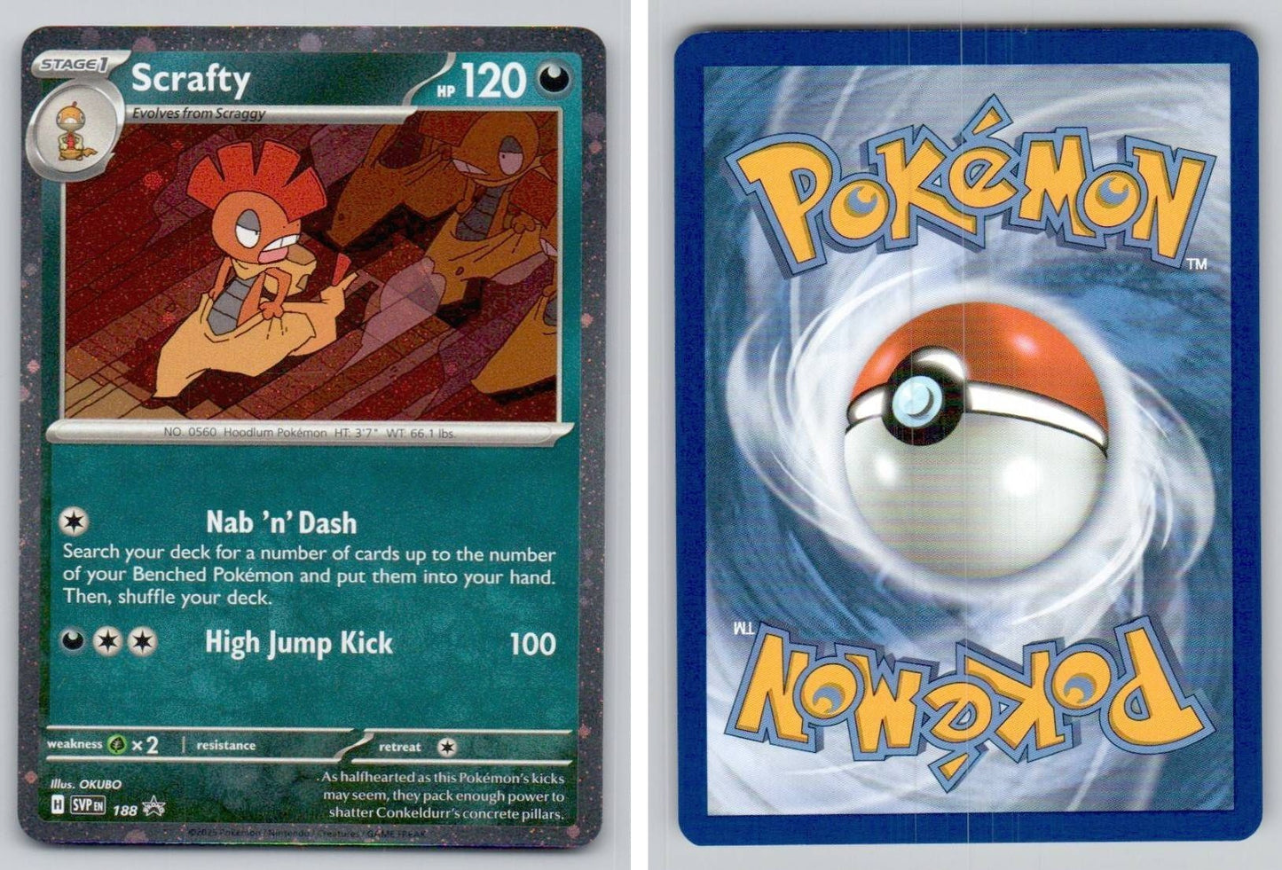 Front + Back scan