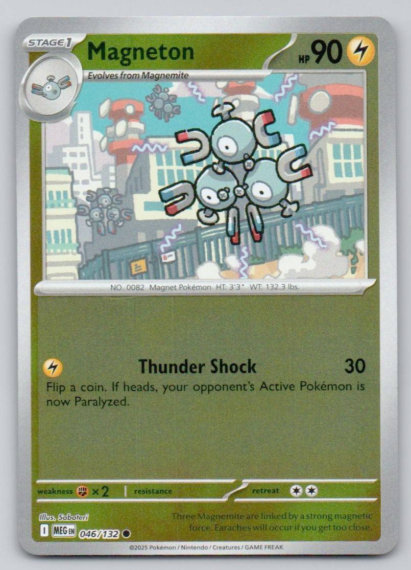 Magneton 046 REV Card - Mega Evolution