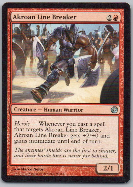 Akroan Line Breaker 88 Normal Creature Card - Journey Into Nyx
