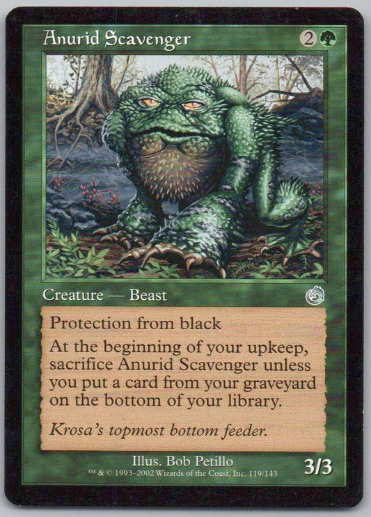 Anurid Scavenger 119 Normal Creature Card - Torment