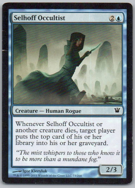 Selhoff Occultist 73 Normal Creature Card - Innistrad