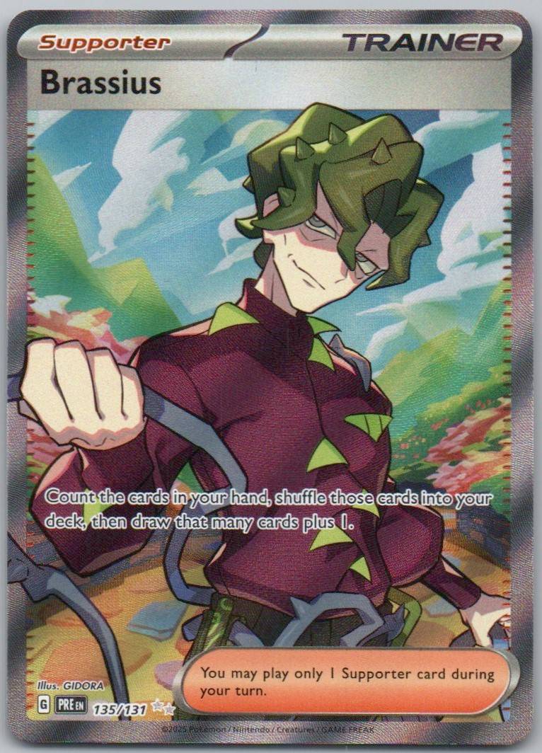 Brassius 135 NOR Card - Prismatic Evolutions