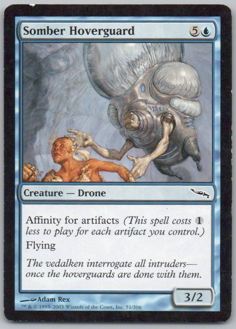 Somber Hoverguard 51 Normal Creature Card - Mirrodin