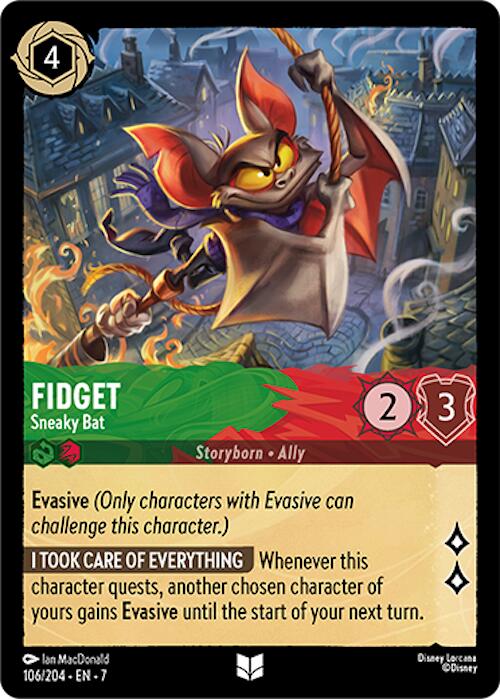 Fidget - Sneaky Bat