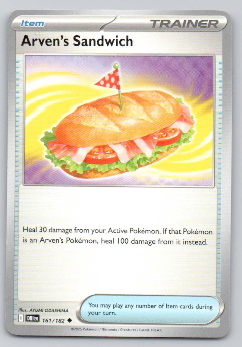 Arven's Sandwich 161 NOR Card - Destined Rivals