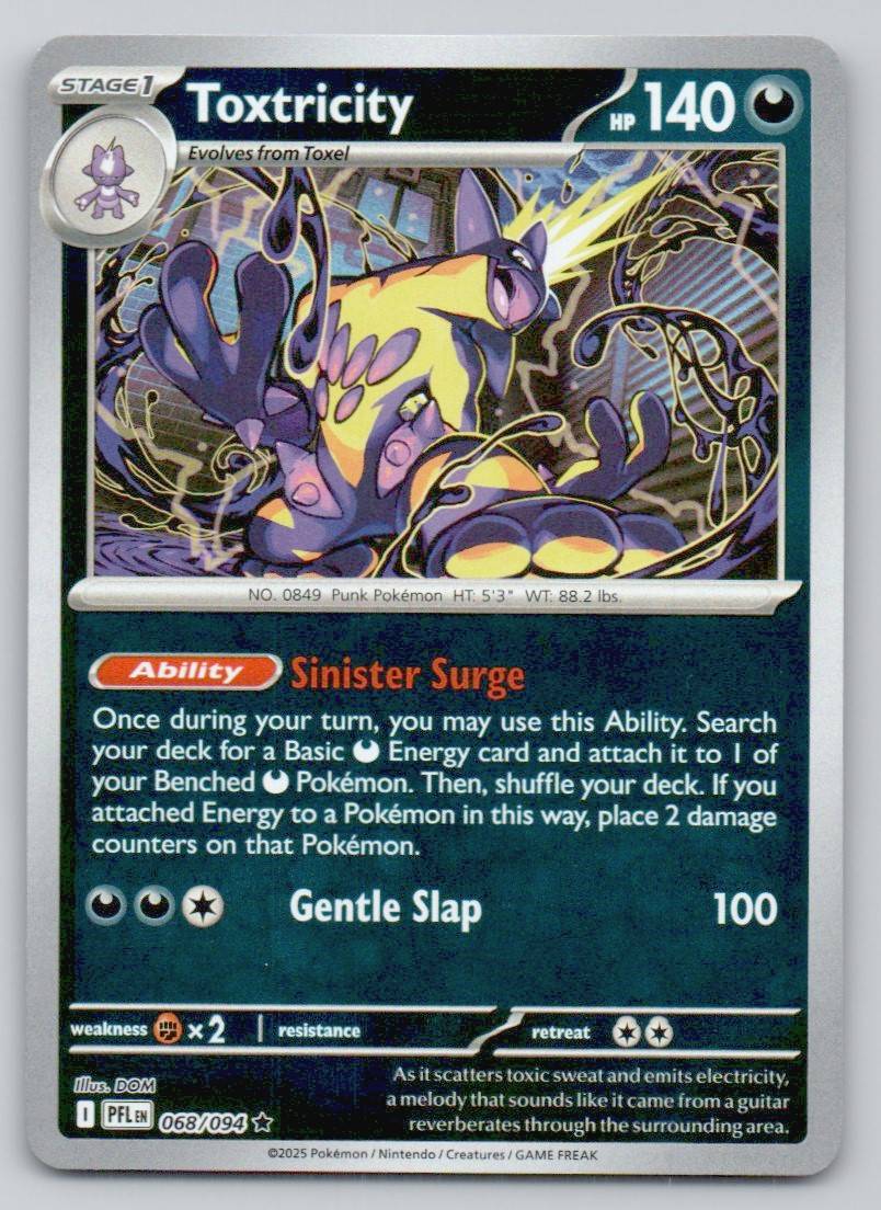 Toxtricity 068 REV Card - Phantasmal Flames