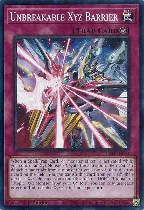 Unbreakable Xyz Barrier
