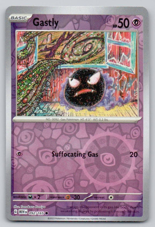 Gastly 092 REV Card - 151