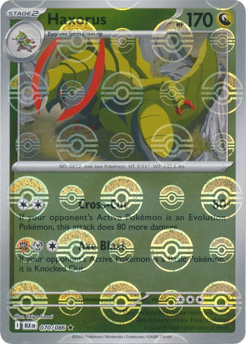 Haxorus (Poke Ball Pattern)