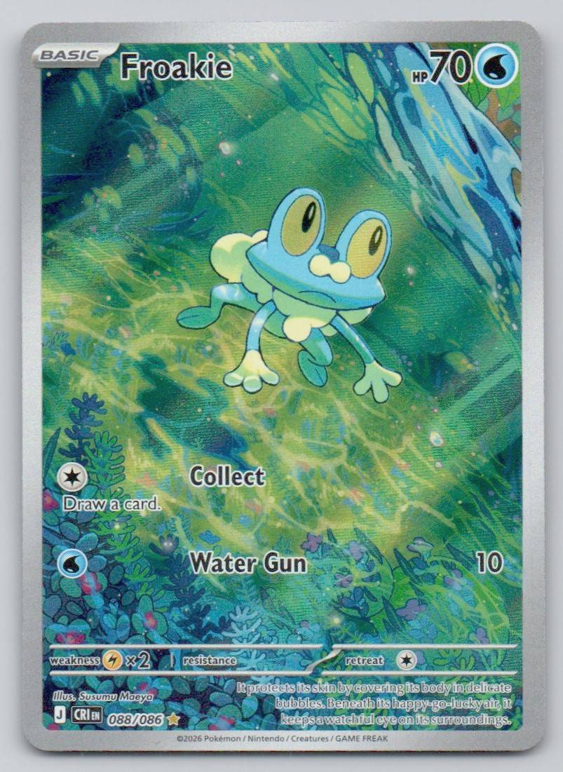 Froakie 088 NOR Card - ME04: Chaos Rising