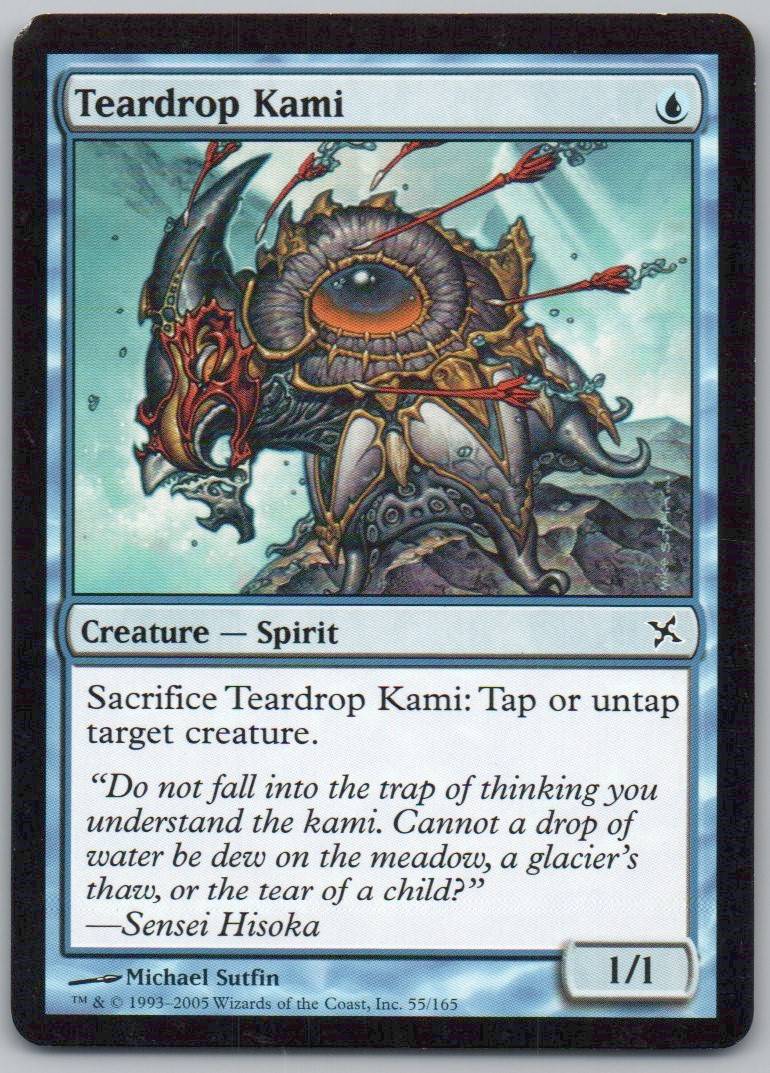Teardrop Kami 55 Normal Creature Card - Betrayers of Kamigawa