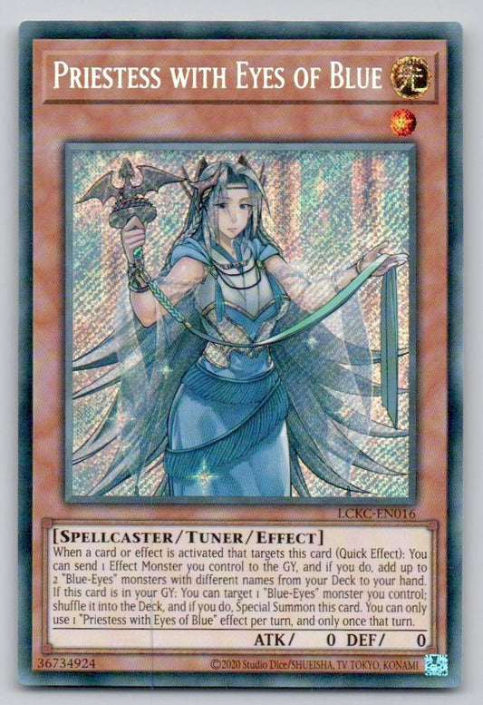 Priestess with Eyes of Blue