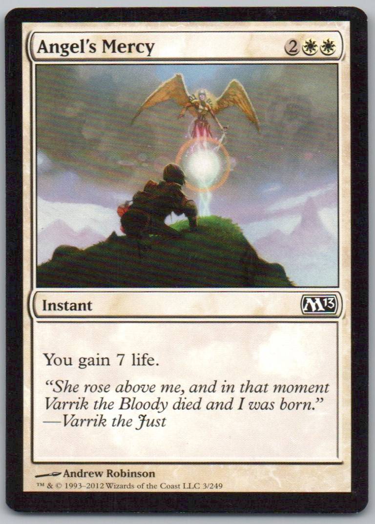 Angel's Mercy 3 Normal Instant Card - Magic 2013
