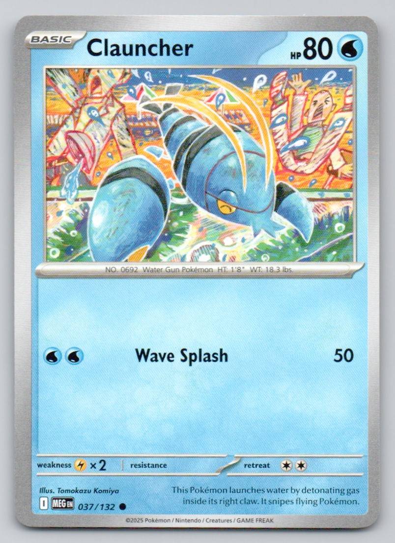 Clauncher 037 NOR Card - Mega Evolution