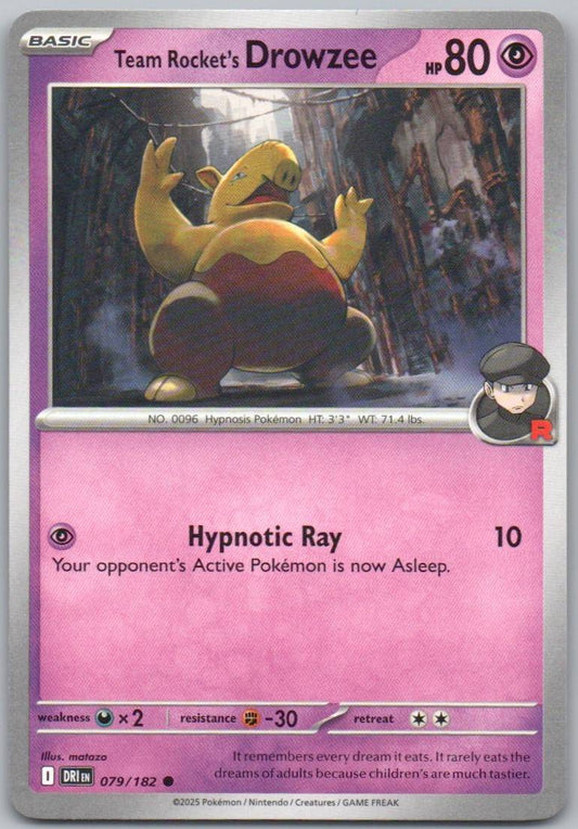 79 - Team Rocket's Drowzee