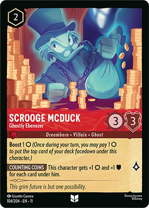 Scrooge McDuck - Ghostly Ebenezer
