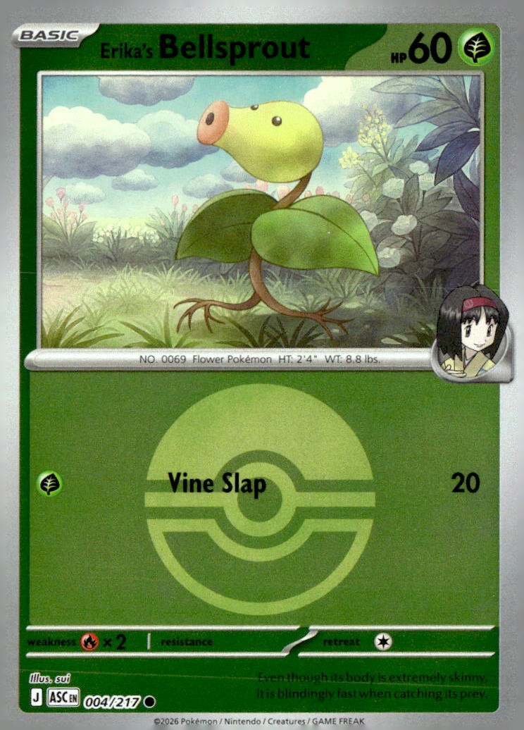 Erika's Bellsprout (Poke Ball)