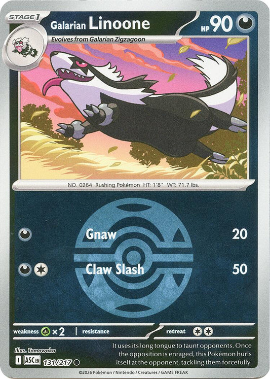 Galarian Linoone (Dusk Ball)