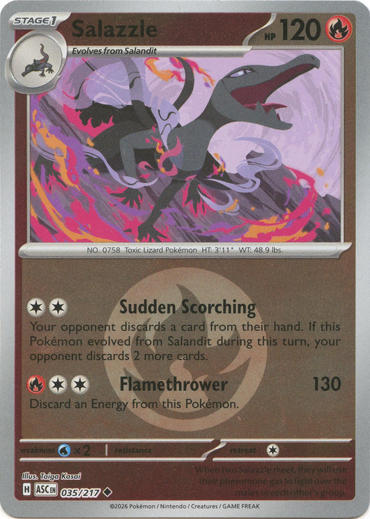 Salazzle - 035/217 (Energy Symbol Pattern)