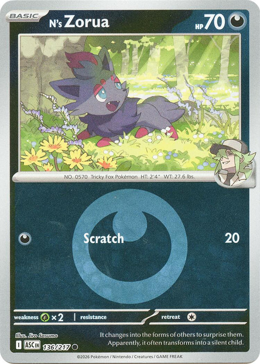N's Zorua (Energy Symbol Pattern)