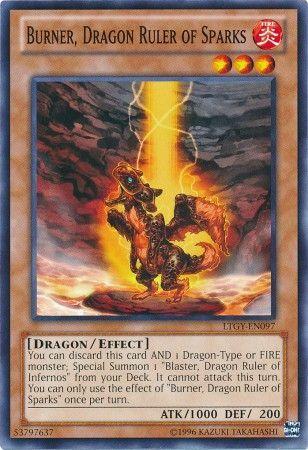 Burner, Dragon Ruler of Sparks