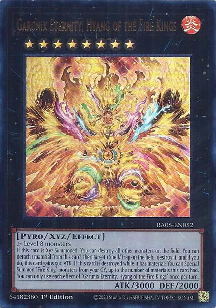 Garunix Eternity, Hyang of the Fire Kings (Ultra Rare)