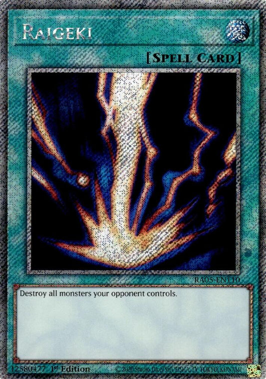 Raigeki (Platinum Secret Rare)