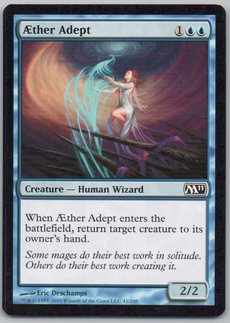 Aether Adept 41 Normal Creature Card - Magic 2011