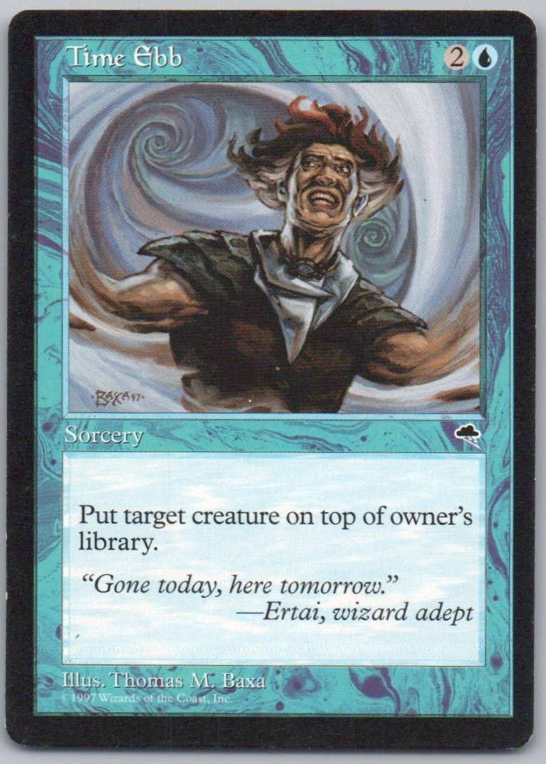 Time Ebb 96 Normal Sorcery Card - Tempest