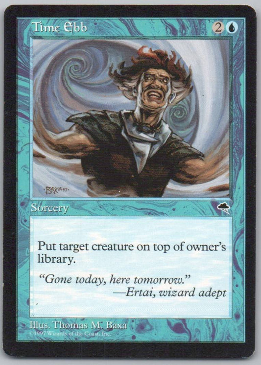 Time Ebb 96 Normal Sorcery Card - Tempest
