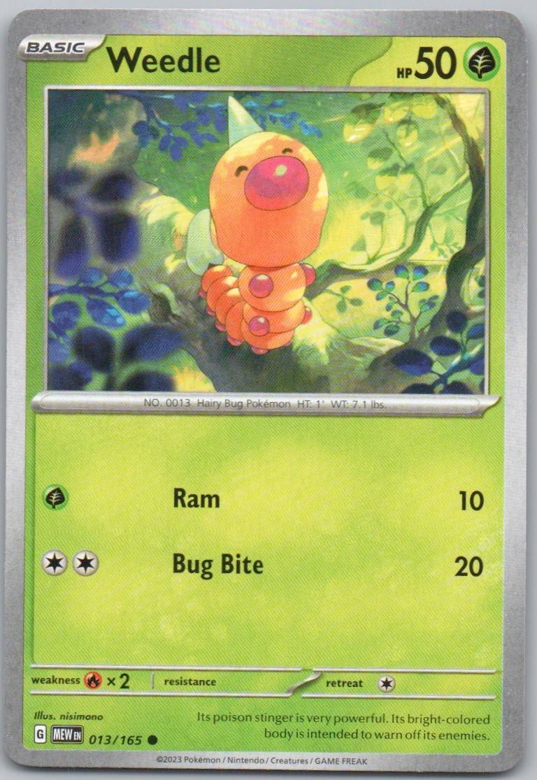 13 - Weedle
