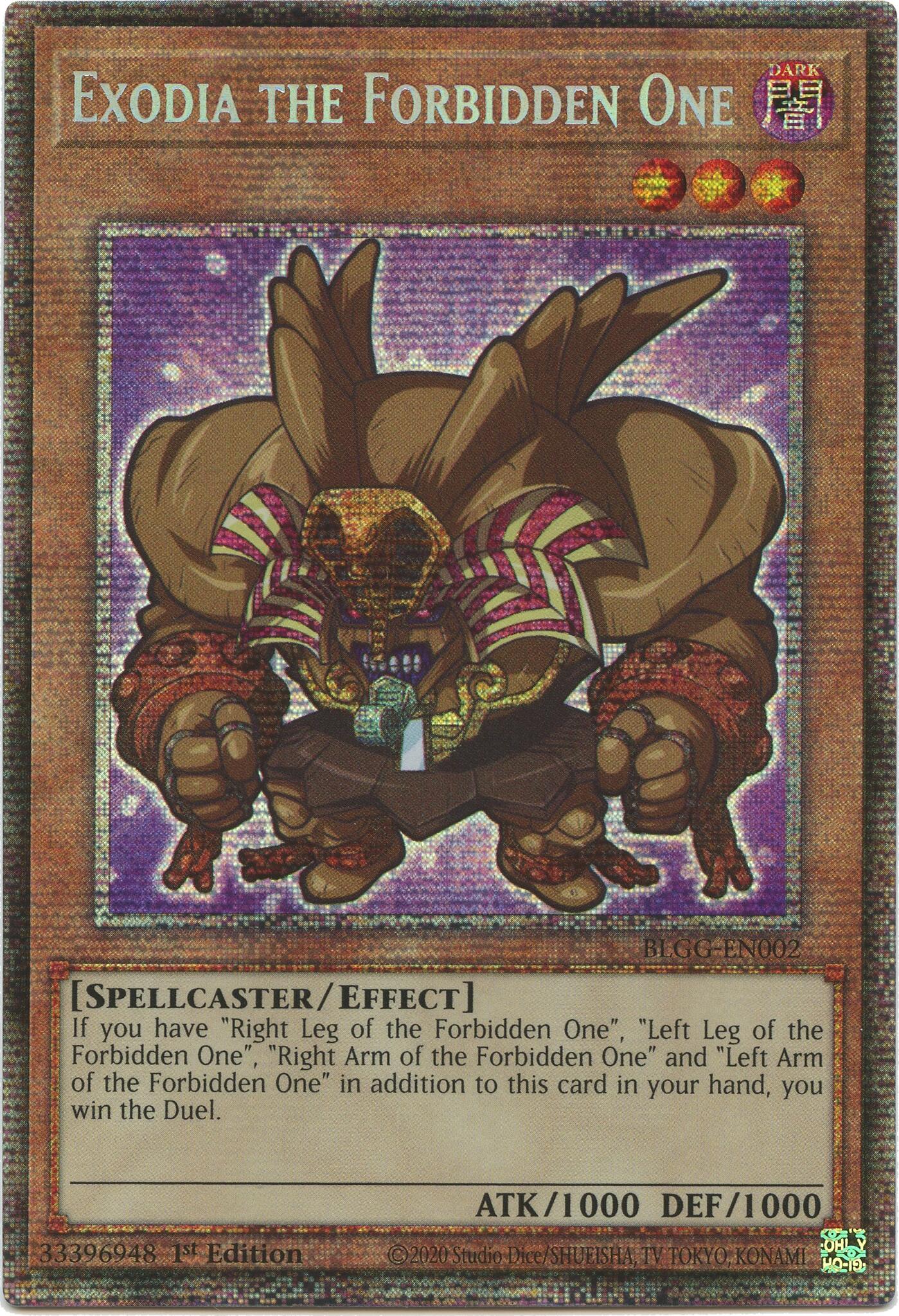 Exodia the Forbidden One (Starlight Rare)