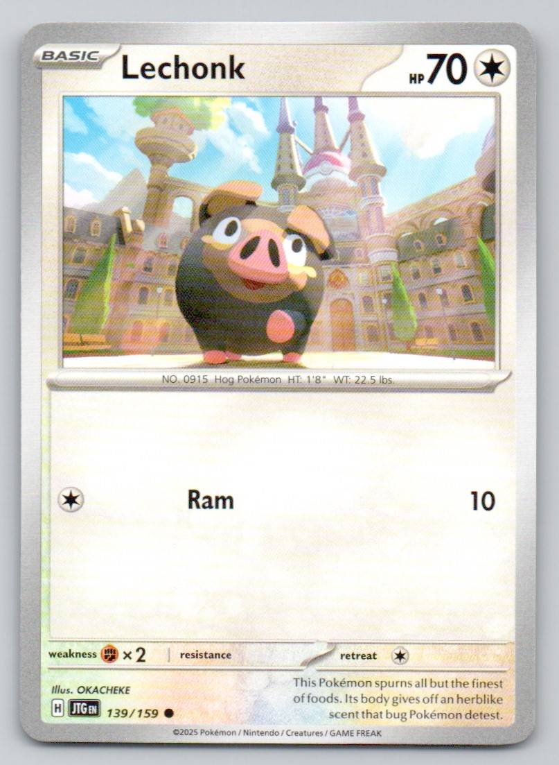 Lechonk 139 NOR Card - Journey Together