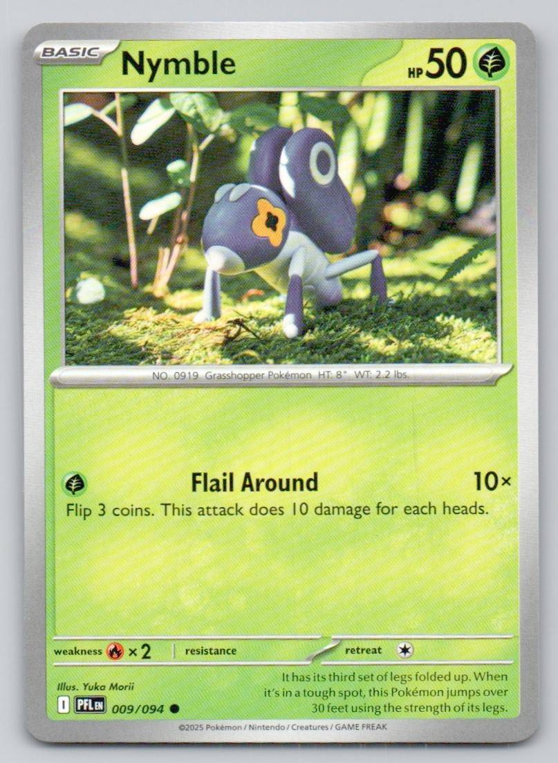 Nymble 009 NOR Card - Phantasmal Flames