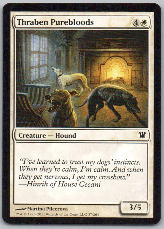 Thraben Purebloods 37 Normal Creature Card - Innistrad