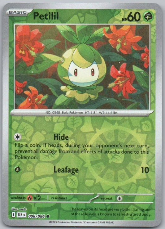 Petilil 006 REV Card - Black Bolt