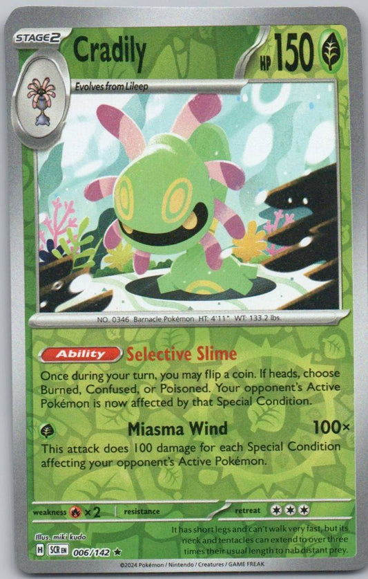 Cradily 006 REV Card - Stellar Crown