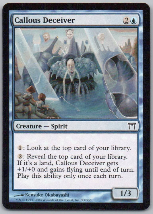 Callous Deceiver 53 Normal Creature Card - Champions of Kamigawa