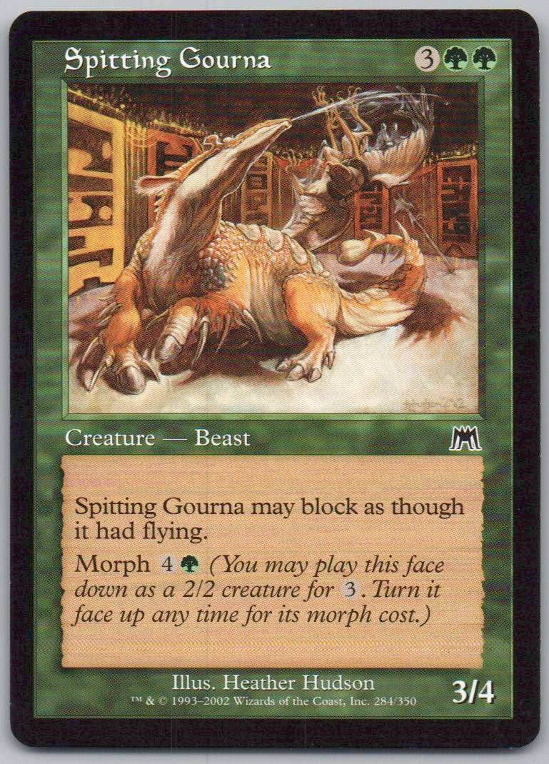 Spitting Gourna 284 Normal Creature Card - Onslaught