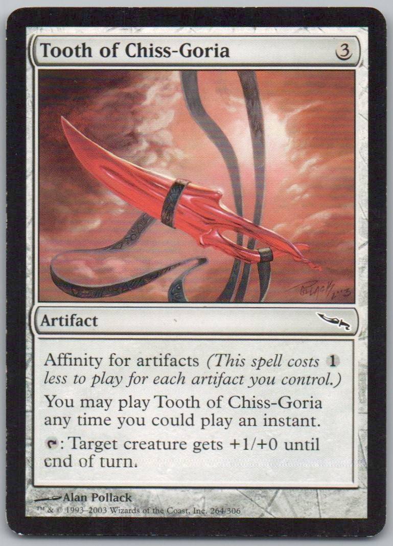 Tooth of Chiss-Goria 264 Normal Artifact Card - Mirrodin